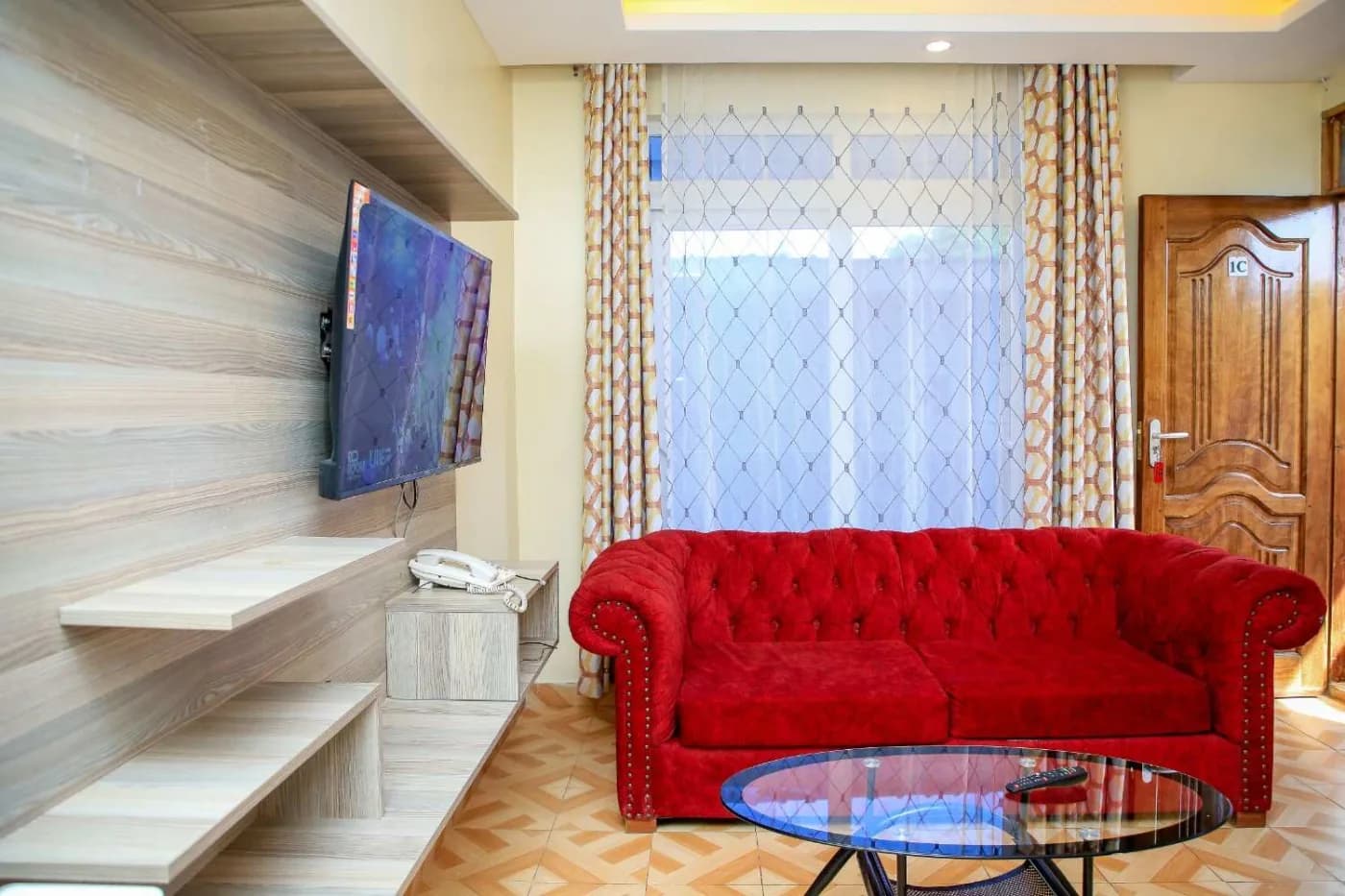 Deluxe room at Lemach Hotel